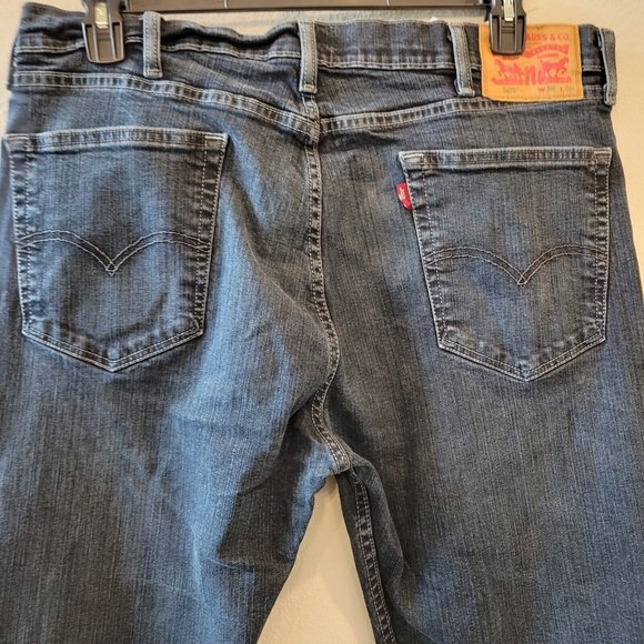Vintage LEVI'S 80's 505 Regular Straight  Denim JEANS MEN'S 38 x 30 - Picture 5 of 7